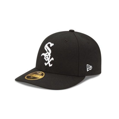 Chicago White Sox Gorra | New Era MLB Authentic Collection Low Profile 59fifty Fitted Cap Mexico - Negros